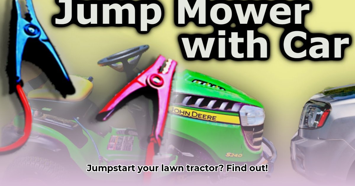 can-you-jump-a-lawn-tractor-battery-with-your-car